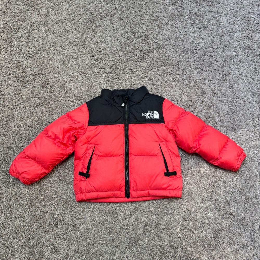 North Face 1996 Retro Nuptse Down Puffer Jacket Winter Coat 700 Fill Kids 2T